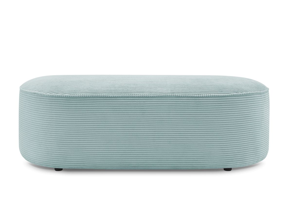 Pouf pour canapé modulable ROUSSEAU velours côtelé