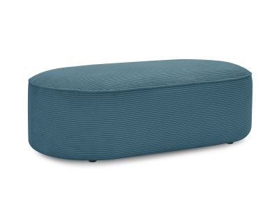 Pouf pour canapé modulable ROUSSEAU velours côtelé
