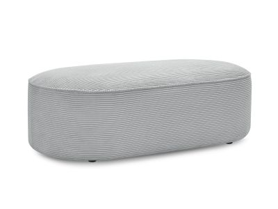 Pouf pour canapé modulable ROUSSEAU velours côtelé