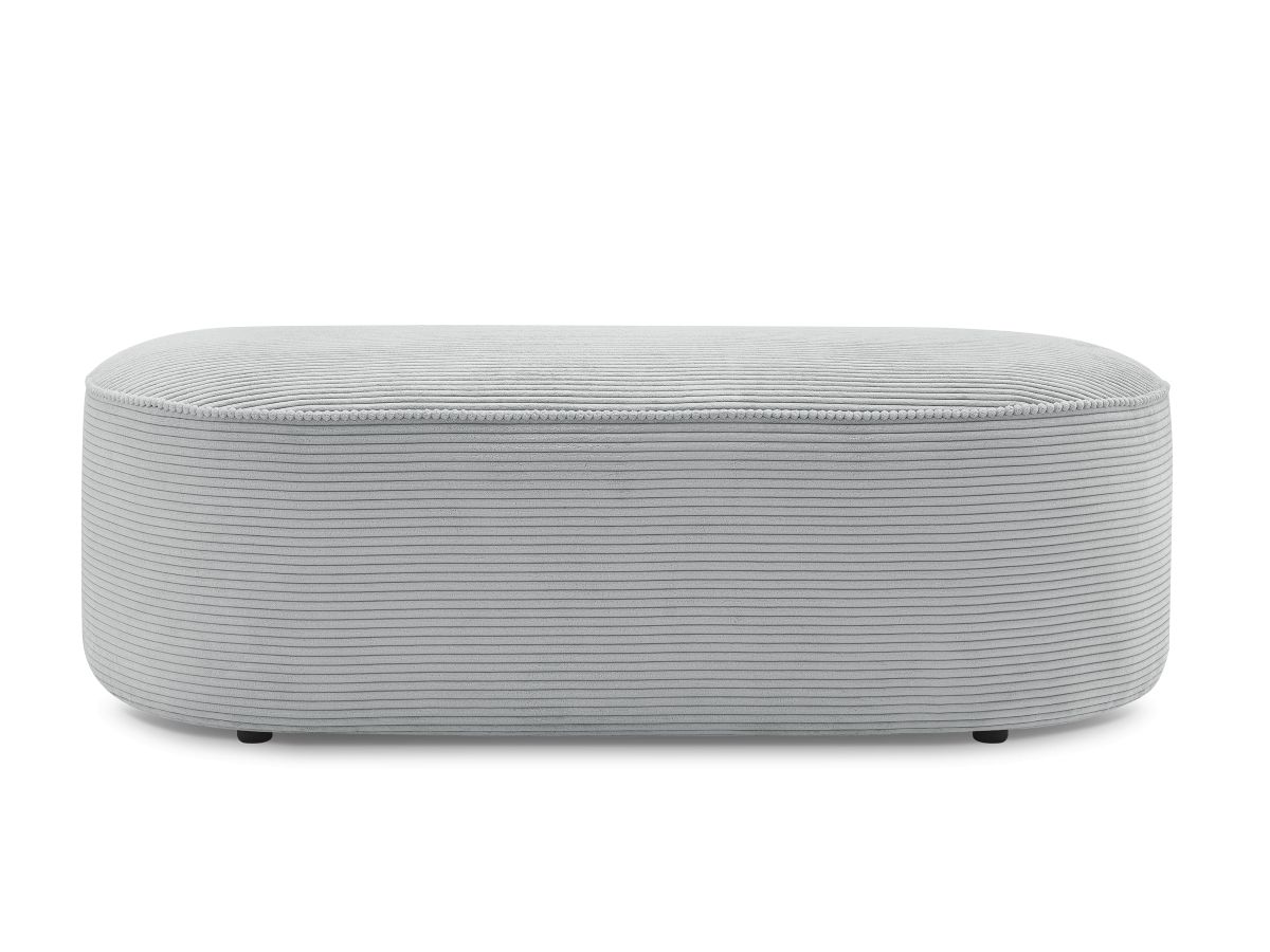 Pouf pour canapé modulable ROUSSEAU velours côtelé