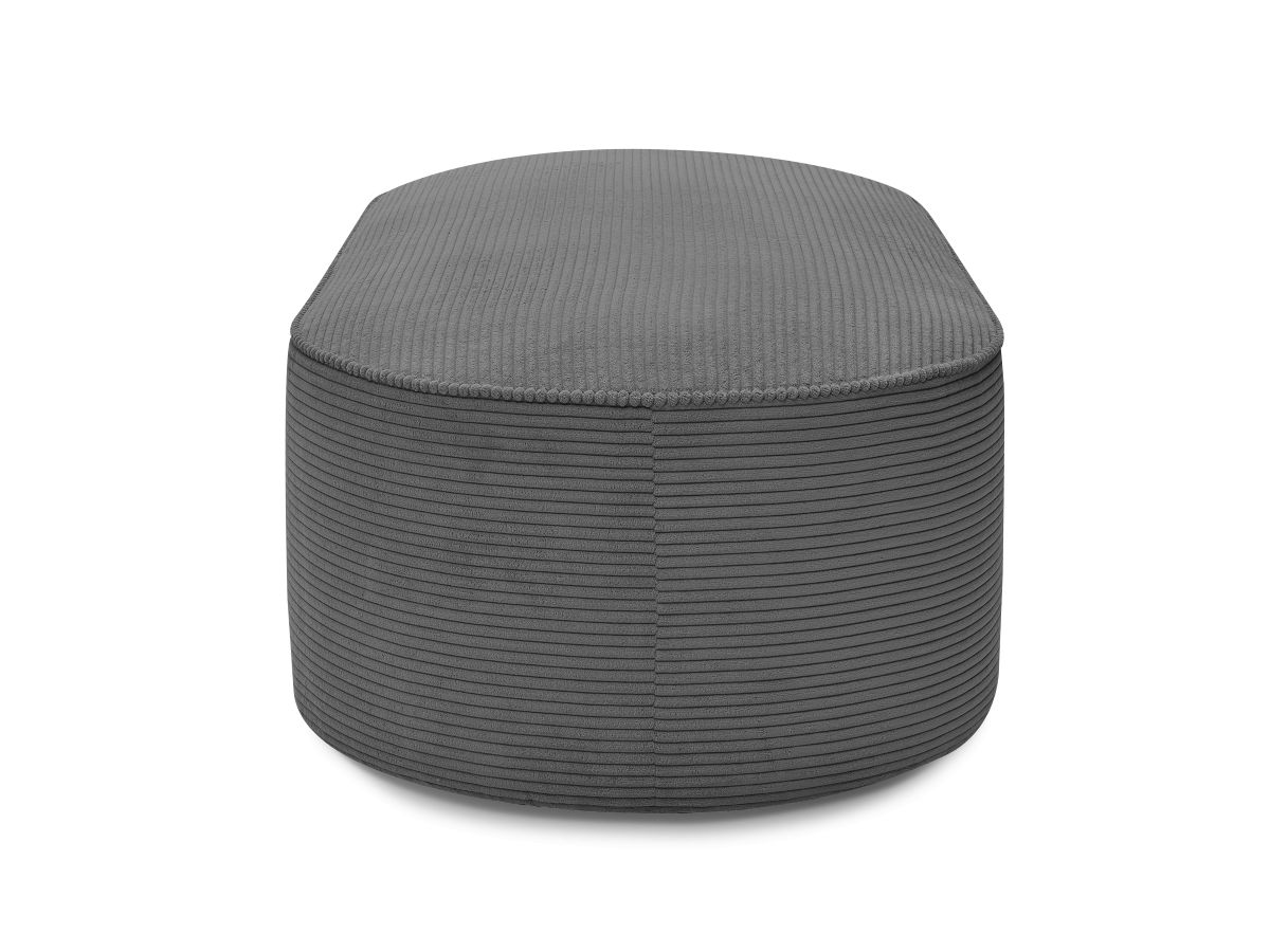 Pouf pour canapé modulable ROUSSEAU velours côtelé