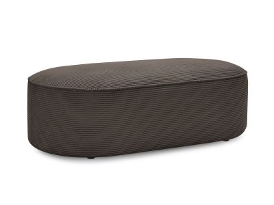 Pouf pour canapé modulable ROUSSEAU velours côtelé