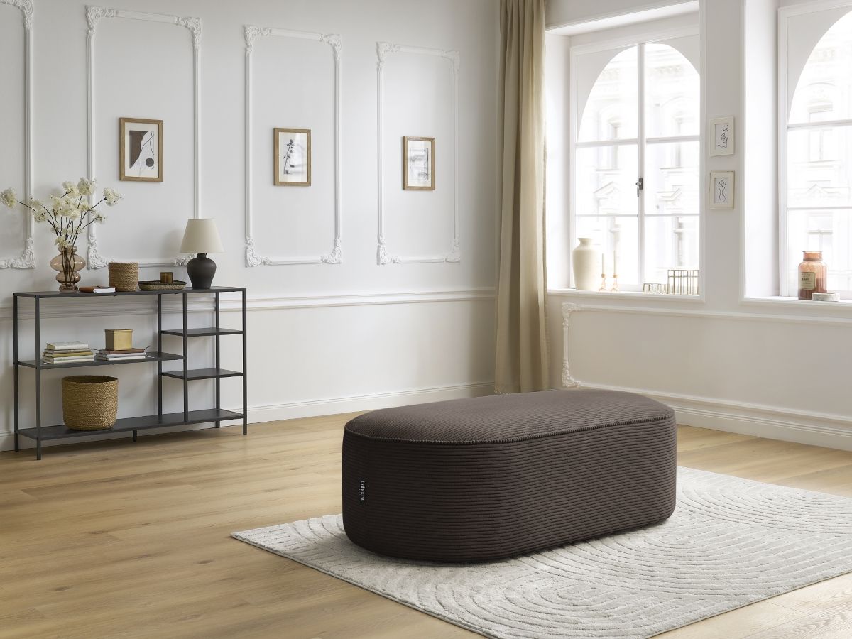 ROUSSEAU modulaire bankpoef van corduroy