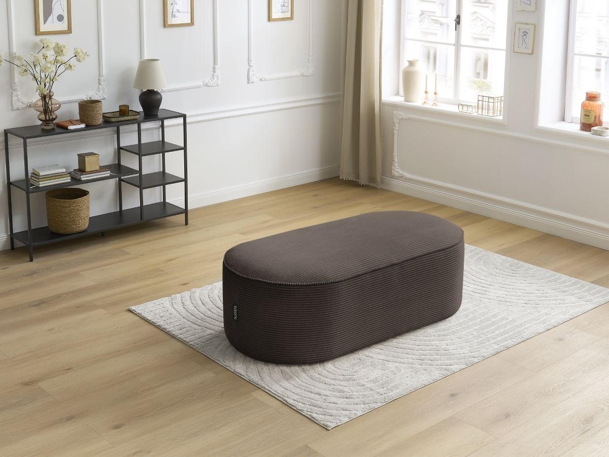 ROUSSEAU modulaire bankpoef van corduroy