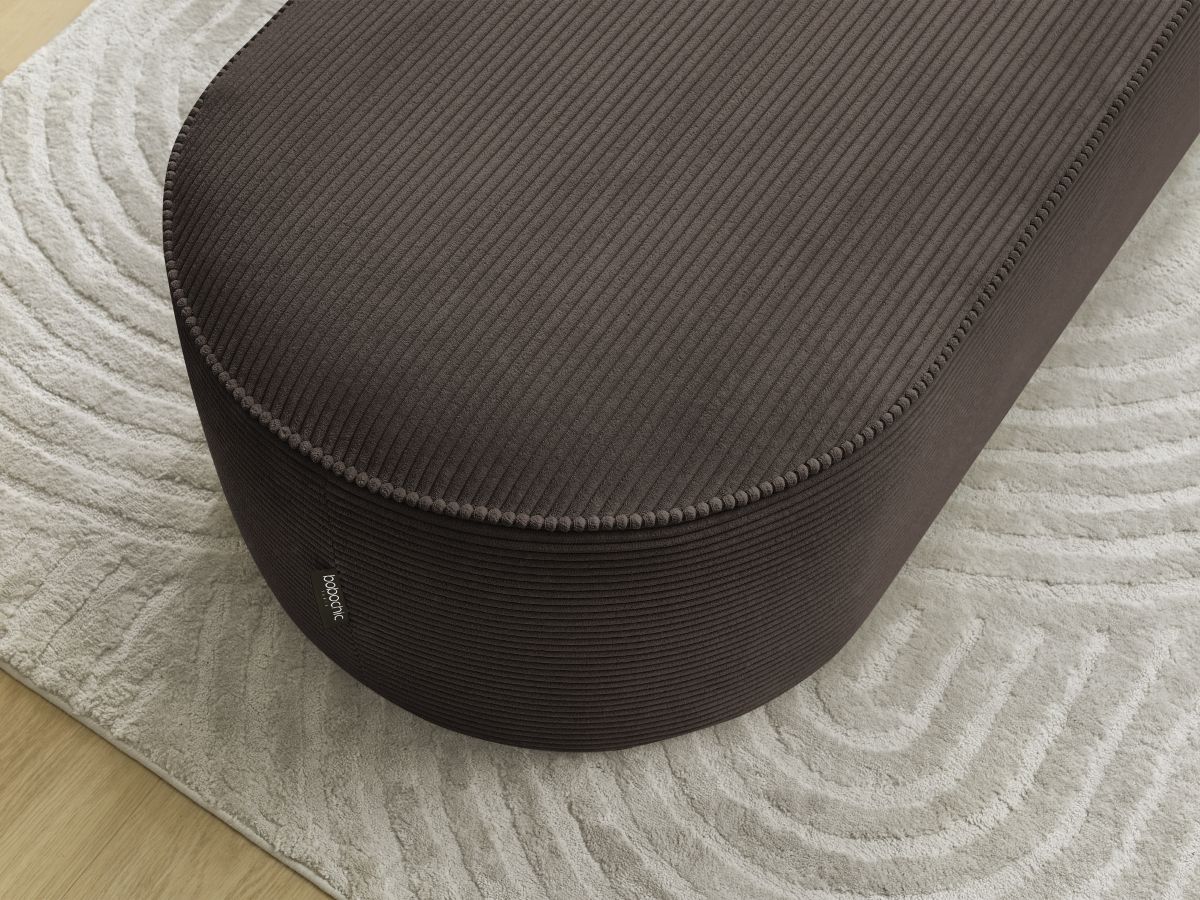 ROUSSEAU modulaire bankpoef van corduroy