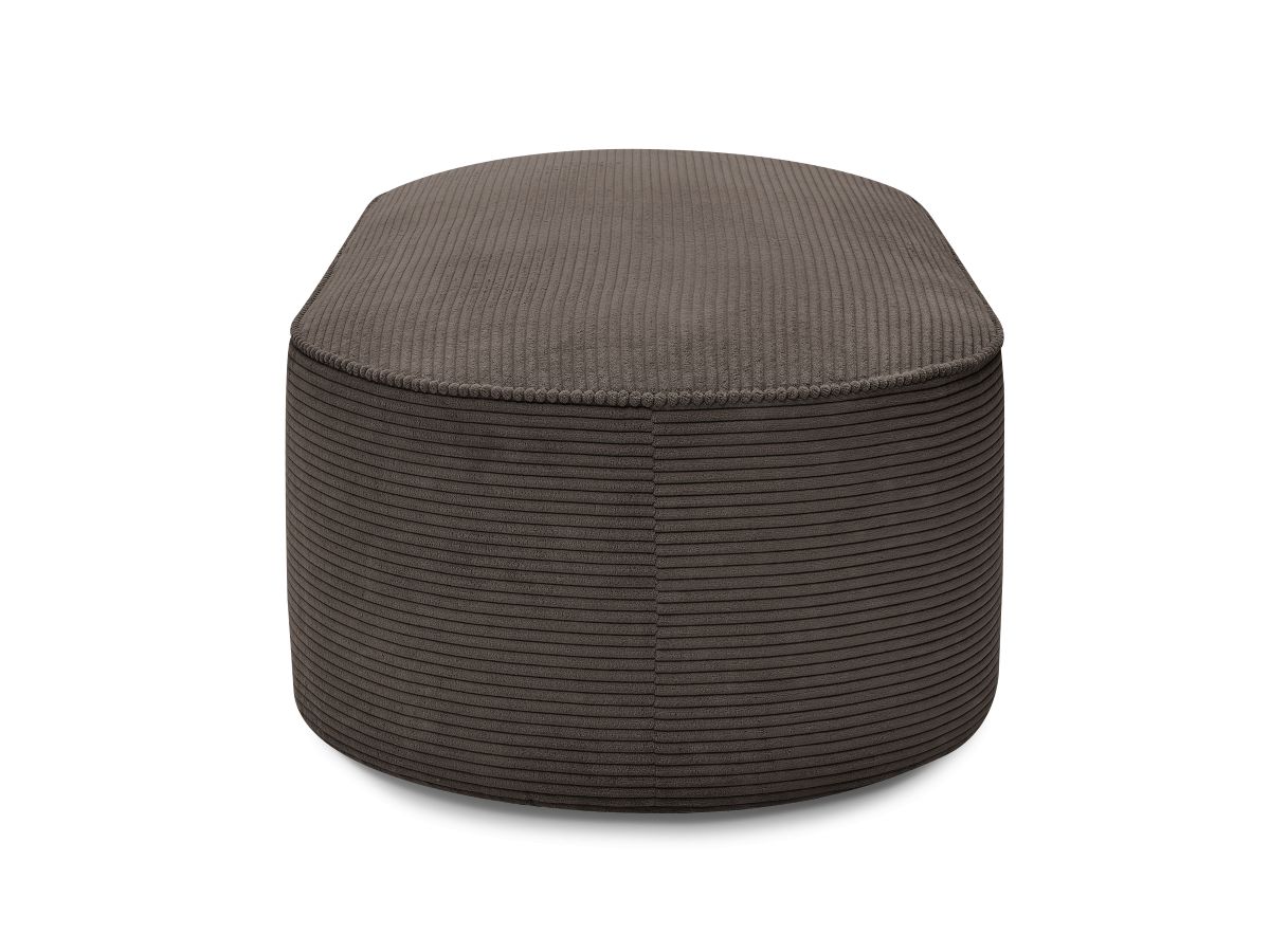 Pouf pour canapé modulable ROUSSEAU velours côtelé