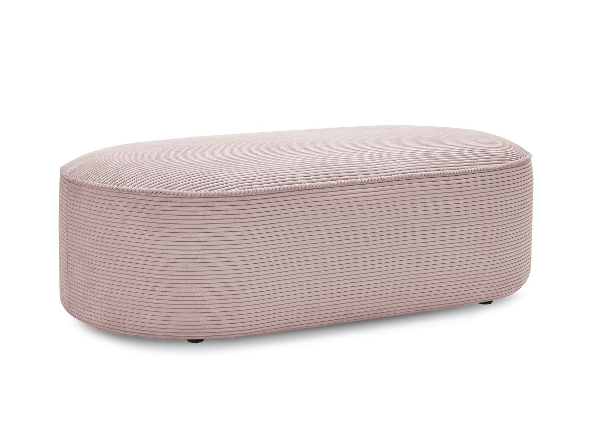 Pouf pour canapé modulable ROUSSEAU velours côtelé