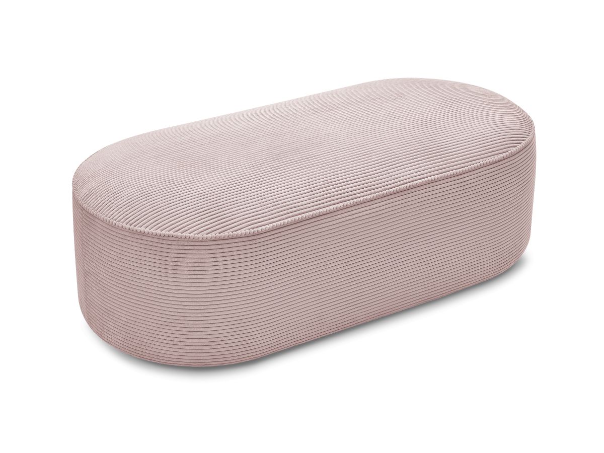 Pouf pour canapé modulable ROUSSEAU velours côtelé