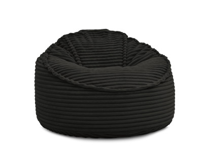 Pouf ultra moelleux SOCRATE gros côtelé doux