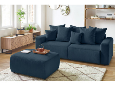 Pouf ENVY velours côtelé