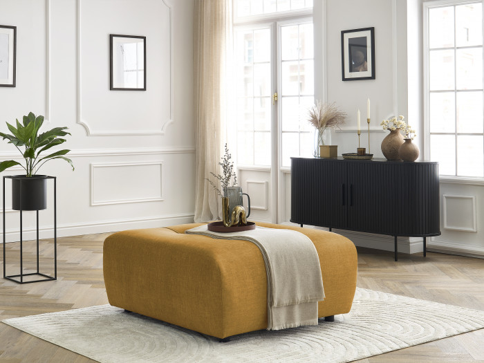 Pouf ARSENE tissu velours