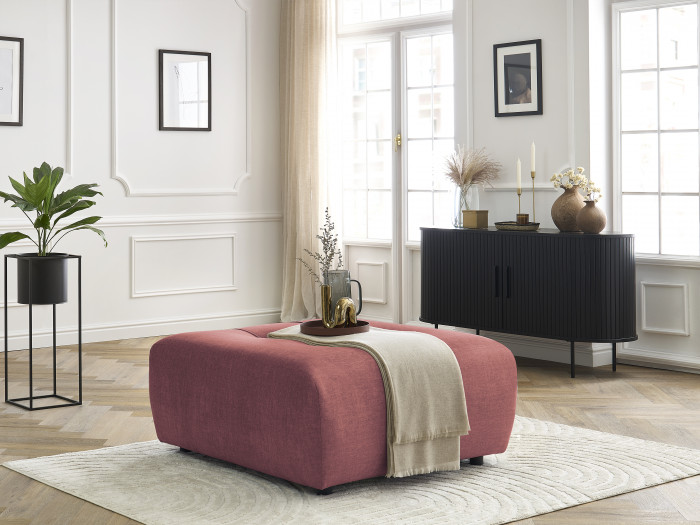 Pouf ARSENE tissu velours