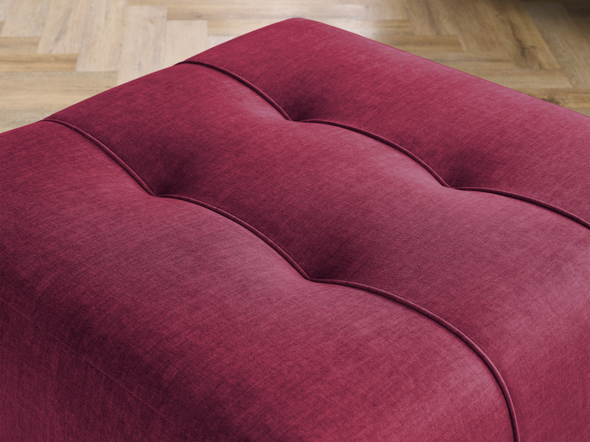 ARSENE poef in fluwelen stof