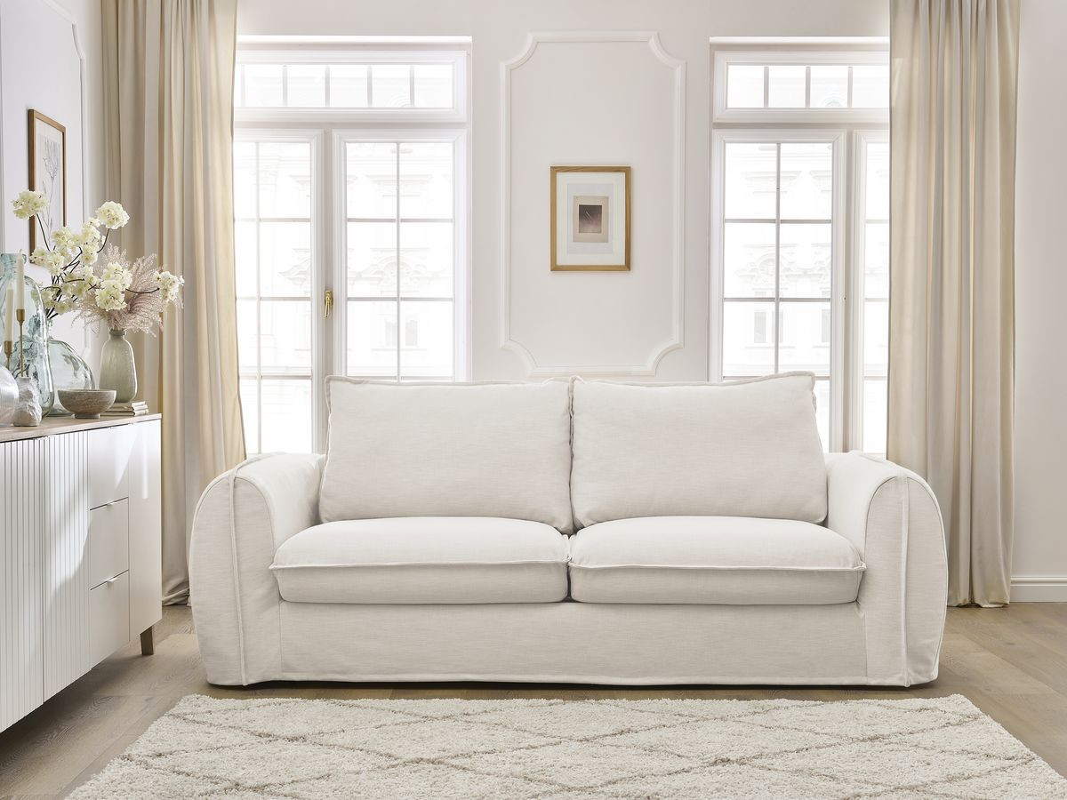 Canapé droit convertible ARCHIMEDE ouverture express déhoussable