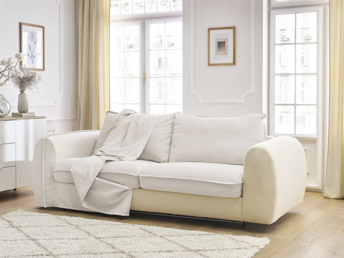 Canapé droit convertible ARCHIMEDE ouverture express déhoussable
