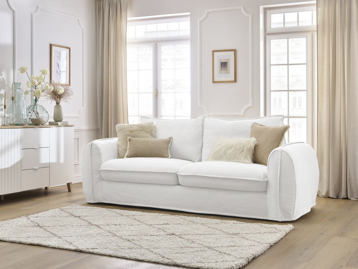 Canapé droit convertible ARCHIMEDE ouverture express déhoussable