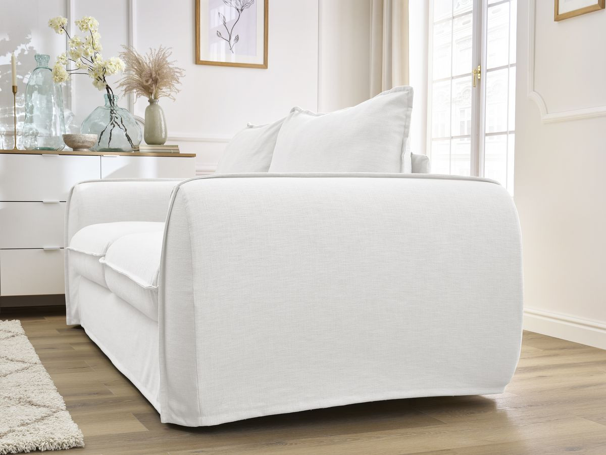 Canapé droit convertible ARCHIMEDE ouverture express déhoussable