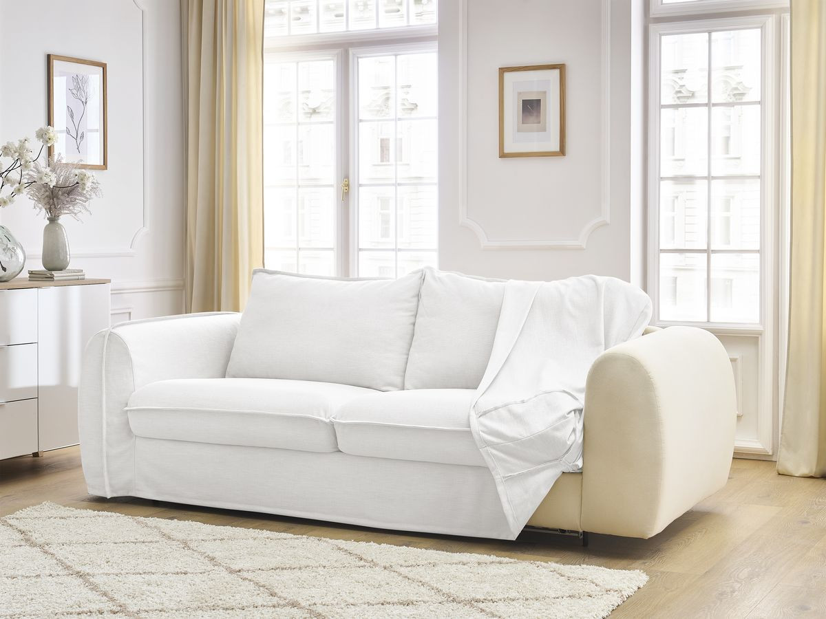 Canapé droit convertible ARCHIMEDE ouverture express déhoussable