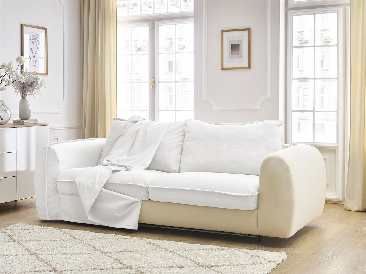 Canapé droit convertible ARCHIMEDE ouverture express déhoussable