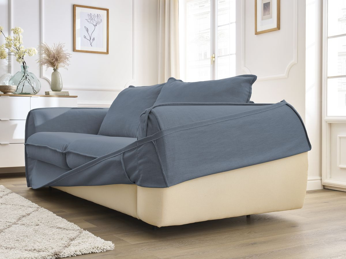 Canapé droit convertible ARCHIMEDE ouverture express déhoussable
