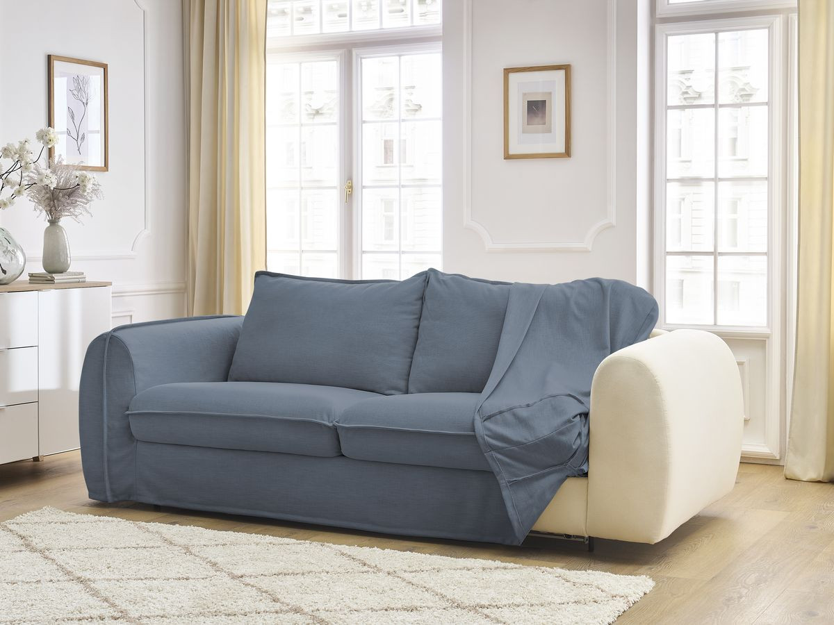 Canapé droit convertible ARCHIMEDE ouverture express déhoussable