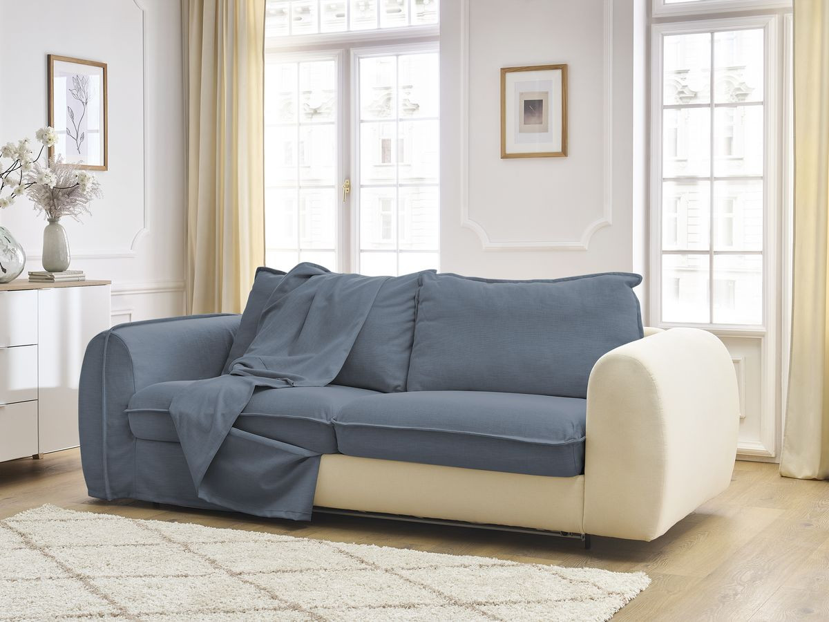 Canapé droit convertible ARCHIMEDE ouverture express déhoussable