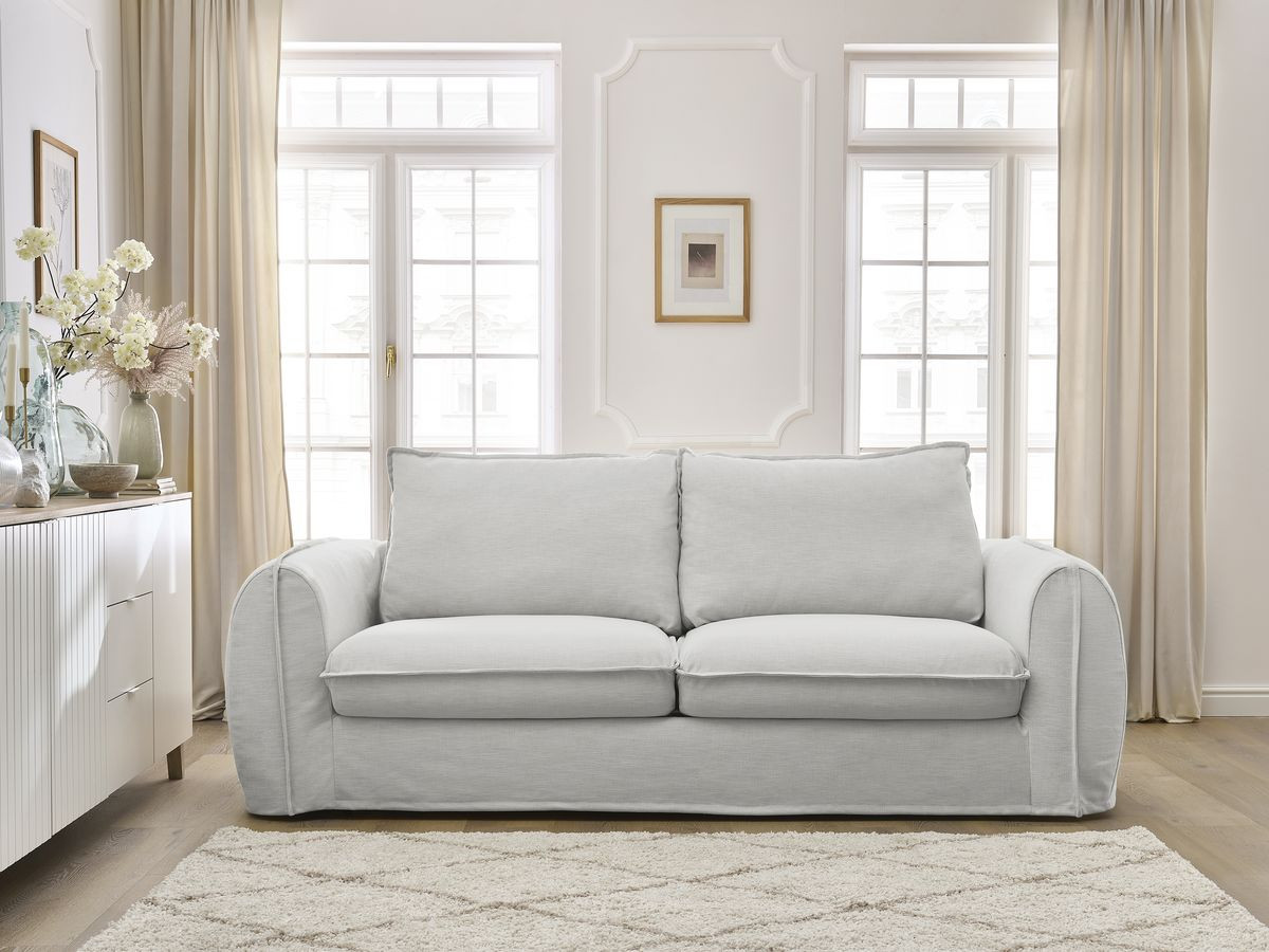 Canapé droit convertible ARCHIMEDE ouverture express déhoussable