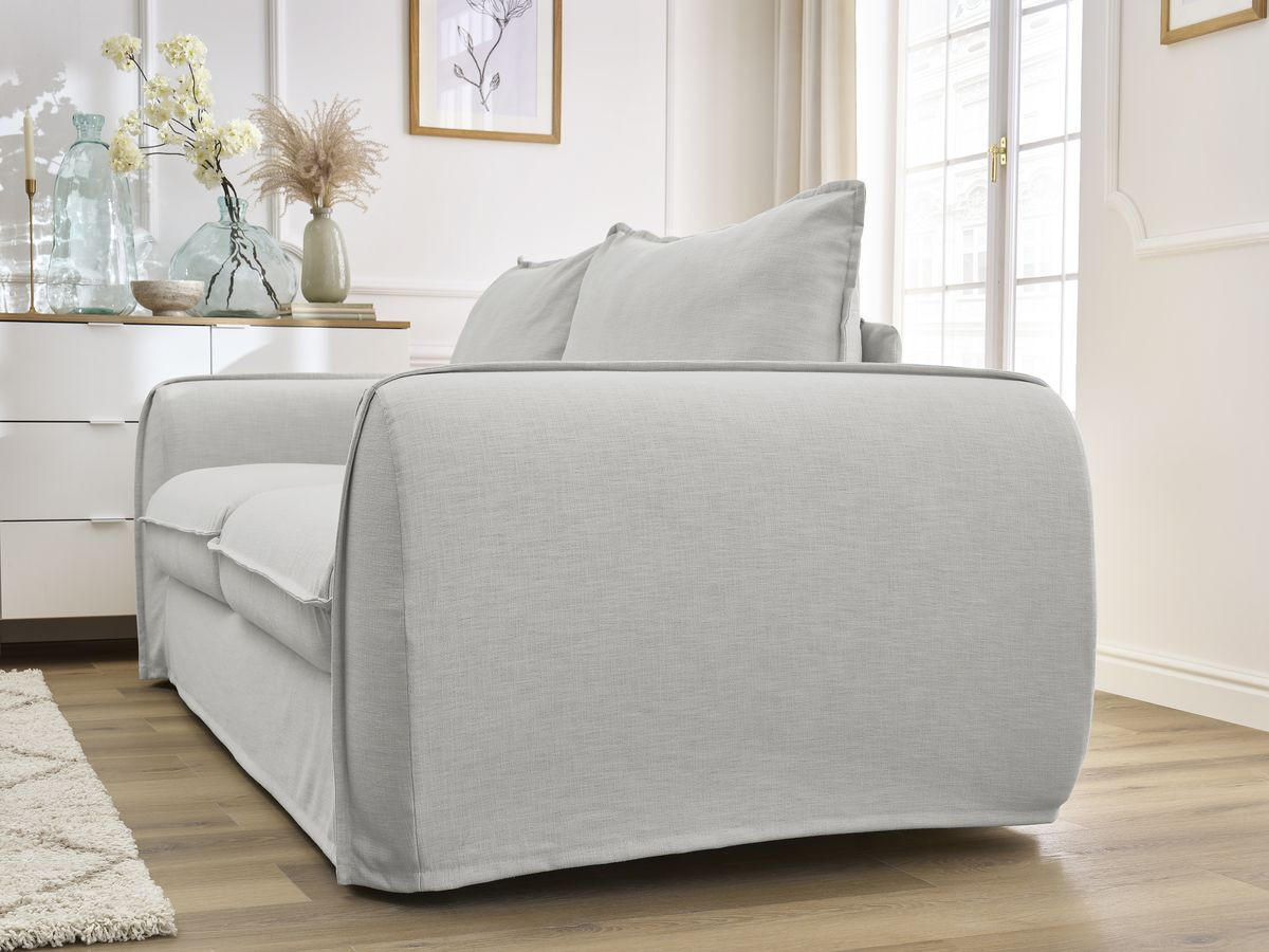 Canapé droit convertible ARCHIMEDE ouverture express déhoussable