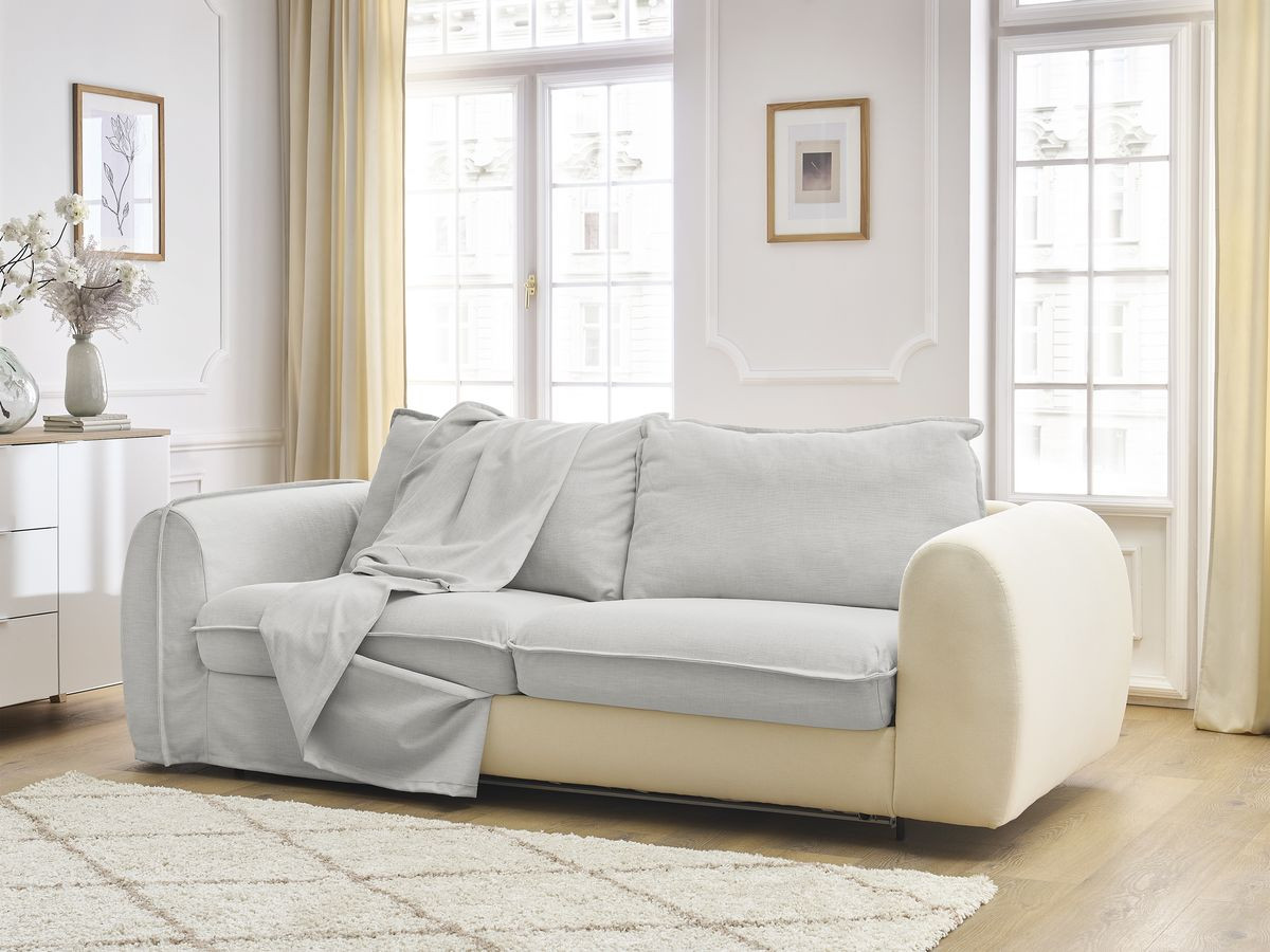Canapé droit convertible ARCHIMEDE ouverture express déhoussable