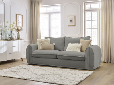 Canapé droit convertible ARCHIMEDE ouverture express déhoussable