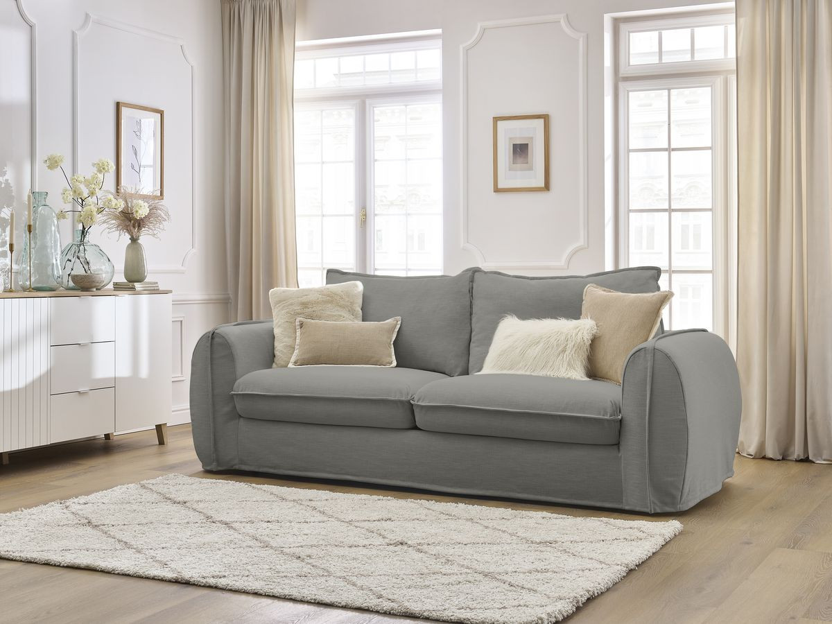 Canapé droit convertible ARCHIMEDE ouverture express déhoussable