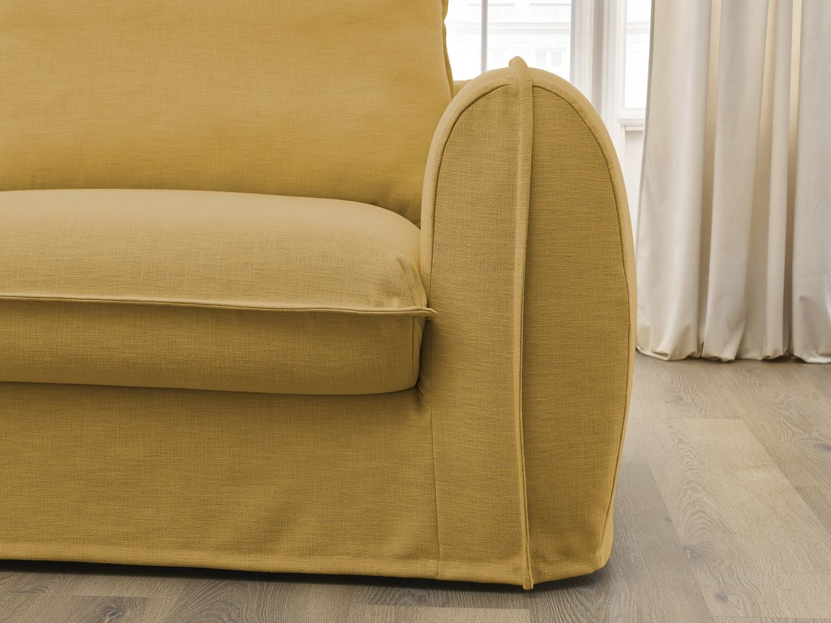 Canapé droit convertible ARCHIMEDE ouverture express déhoussable