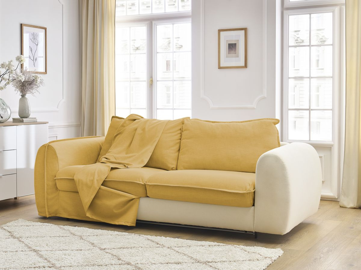 Canapé droit convertible ARCHIMEDE ouverture express déhoussable