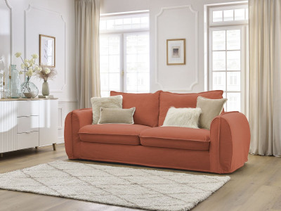 Canapé droit convertible ARCHIMEDE ouverture express déhoussable
