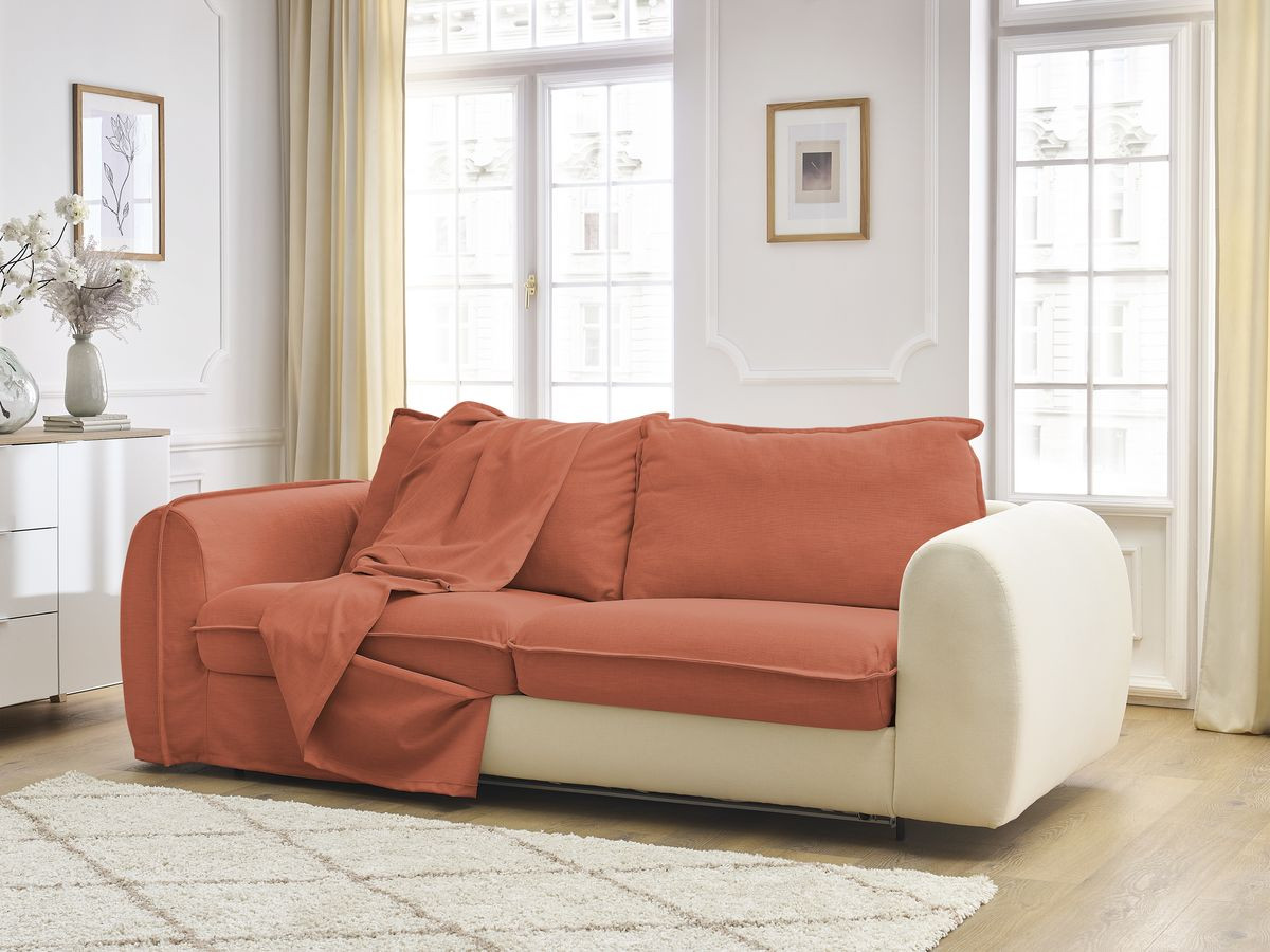 Canapé droit convertible ARCHIMEDE ouverture express déhoussable