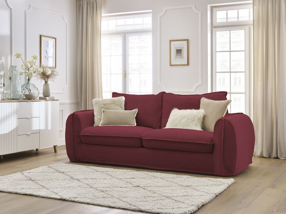 Canapé droit convertible ARCHIMEDE ouverture express déhoussable