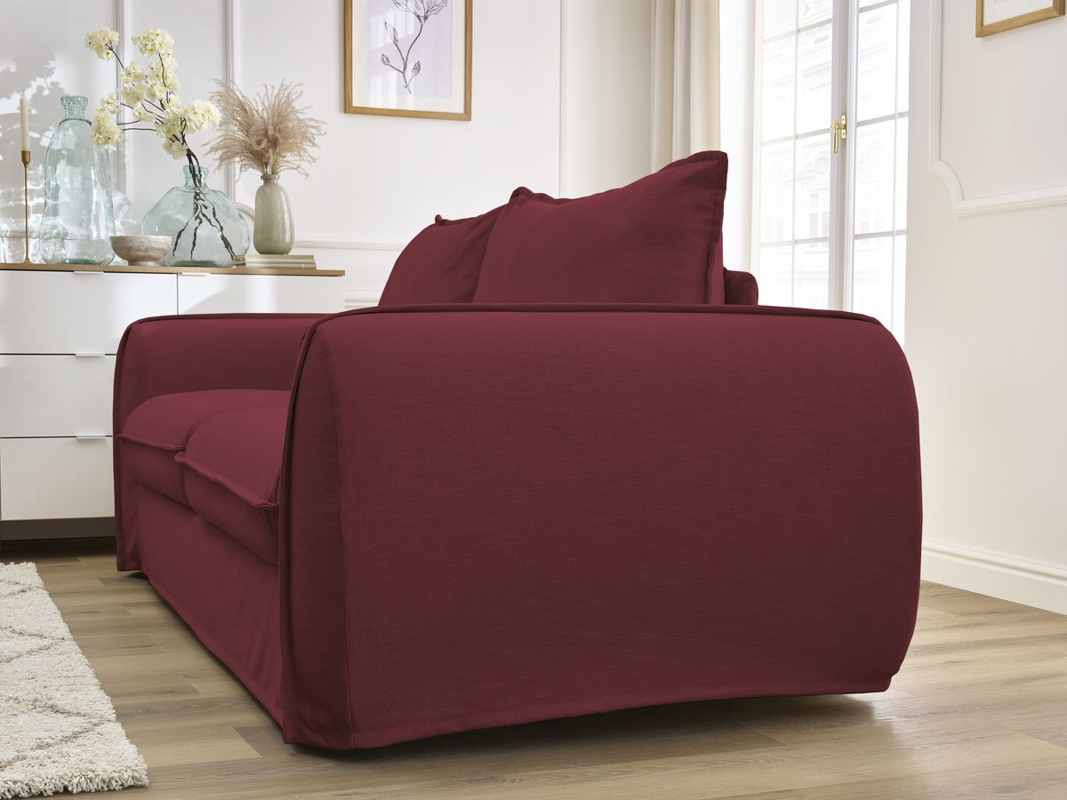 Canapé droit convertible ARCHIMEDE ouverture express déhoussable