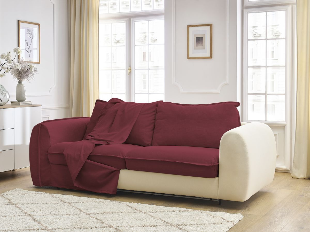 Canapé droit convertible ARCHIMEDE ouverture express déhoussable