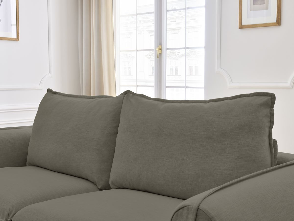 Canapé droit convertible ARCHIMEDE ouverture express déhoussable