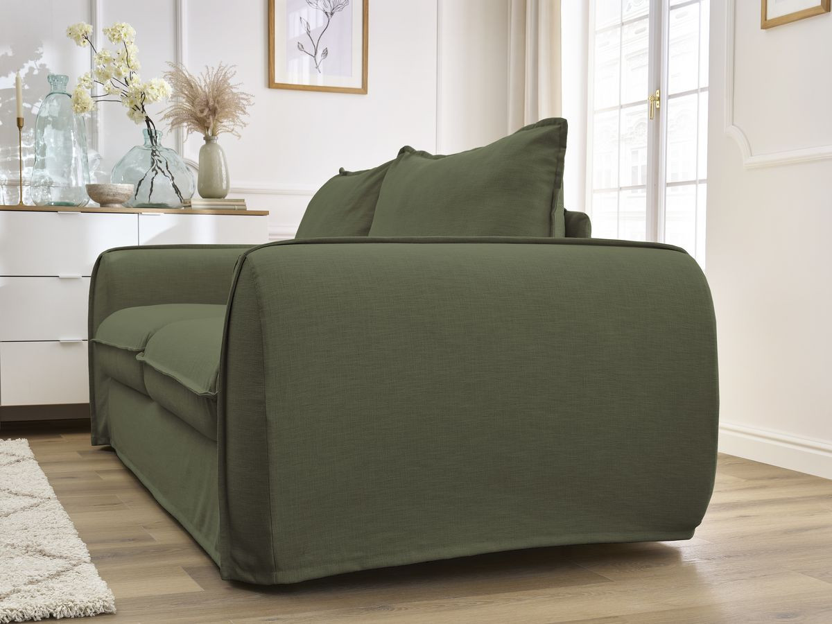 Canapé droit convertible ARCHIMEDE ouverture express déhoussable