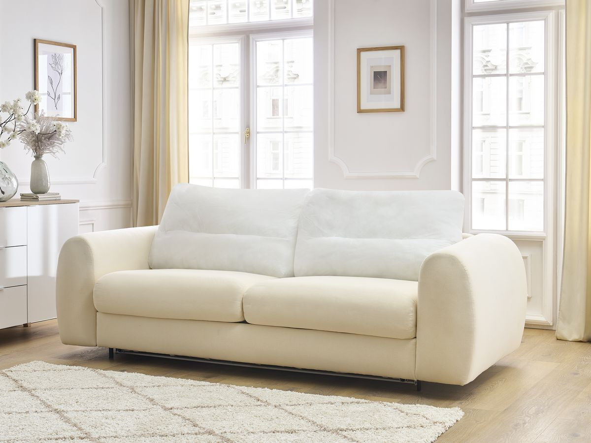 Canapé droit convertible ARCHIMEDE ouverture express déhoussable