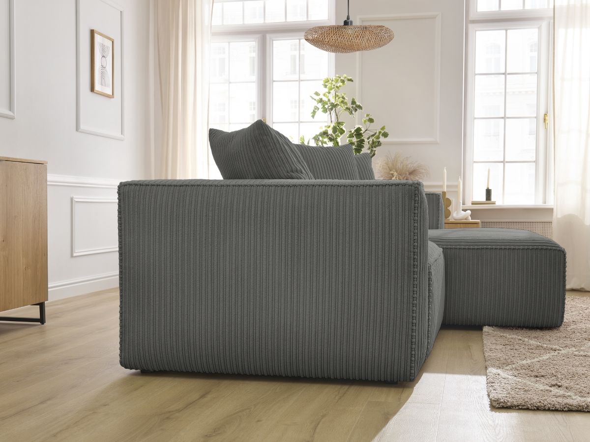NINA vaste hoekbank in corduroy