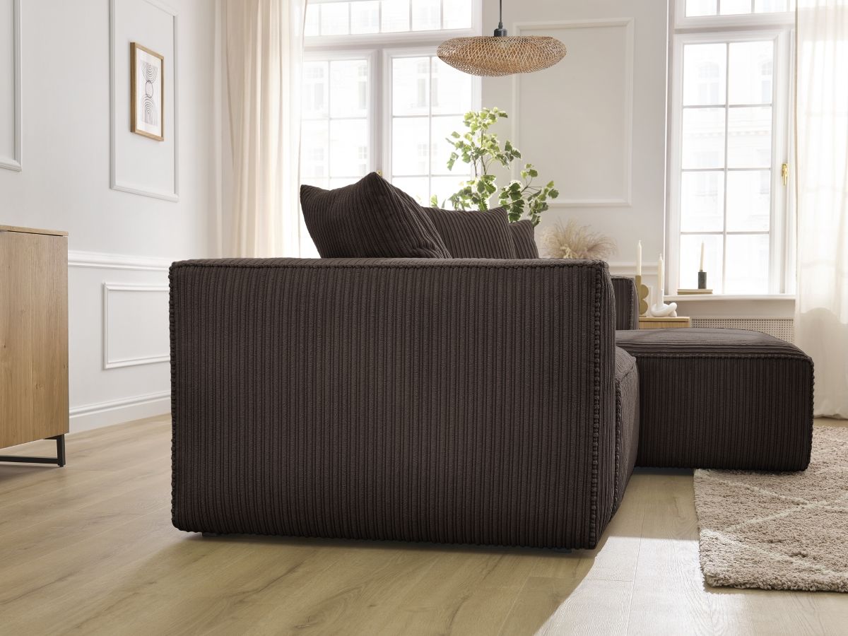 NINA vaste hoekbank in corduroy