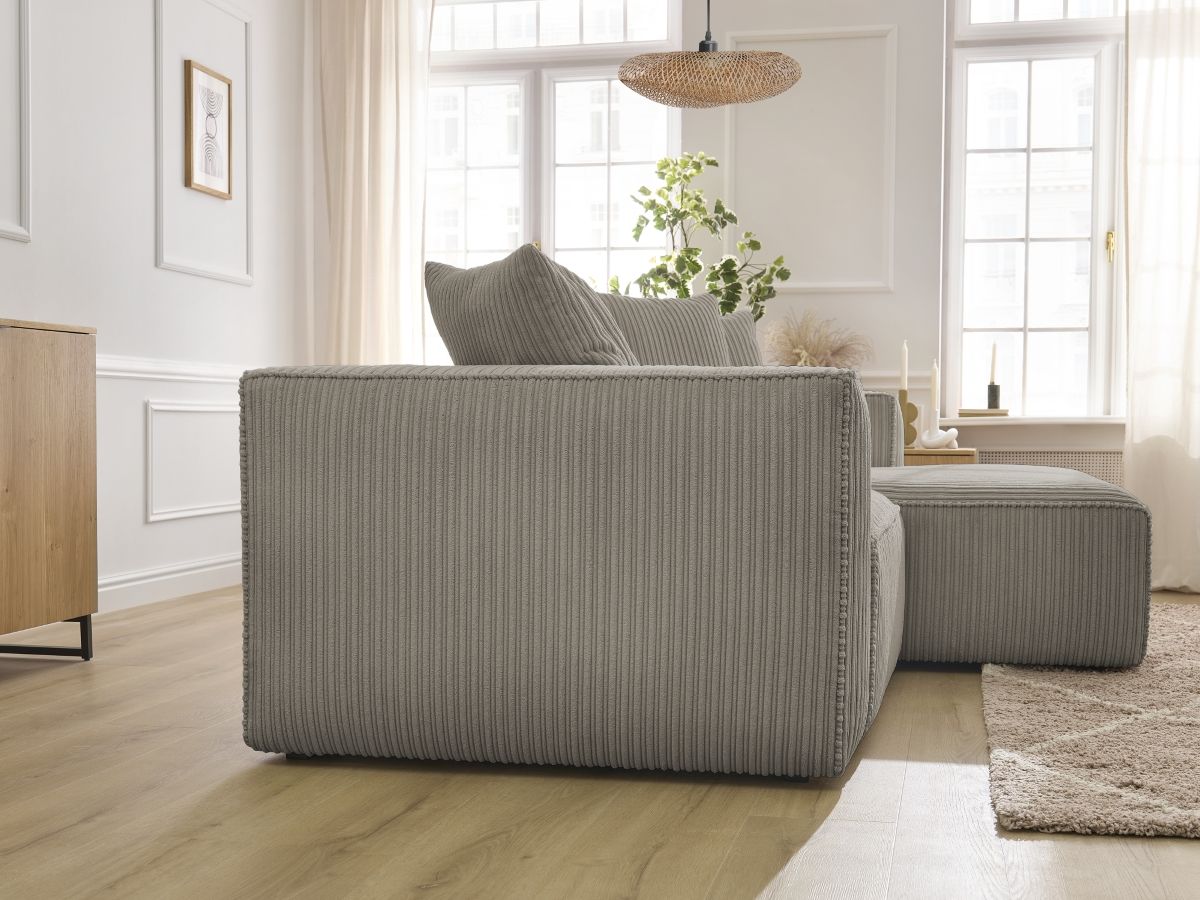 NINA vaste hoekbank in corduroy