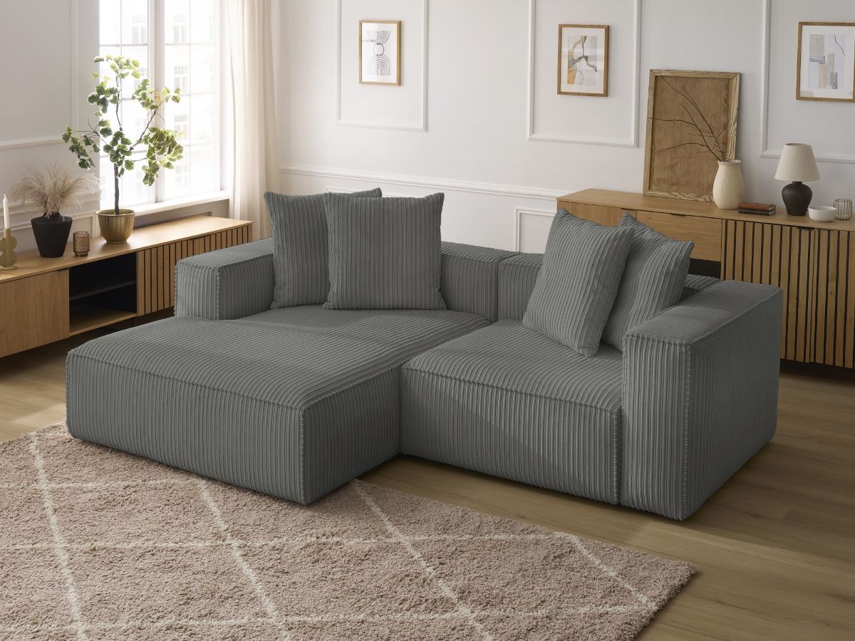 NINA vaste hoekbank in corduroy