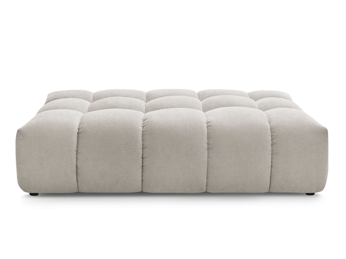 Pouf EVEREST tissu texturé