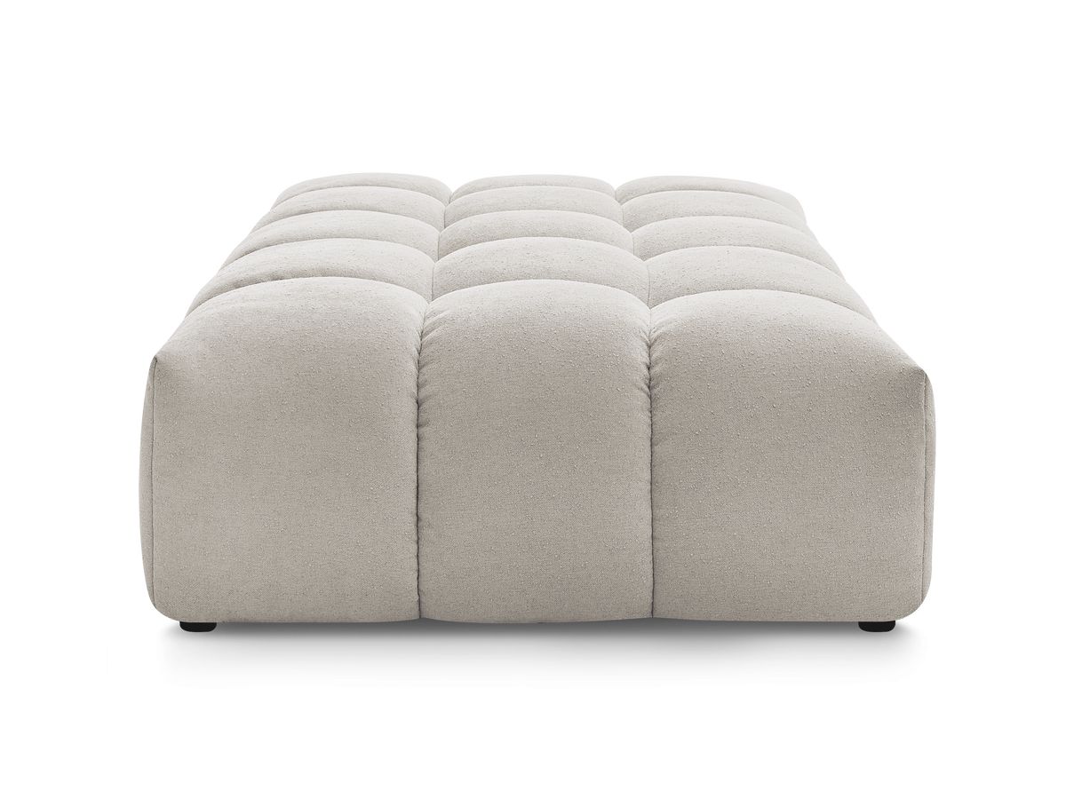 Pouf EVEREST tissu texturé