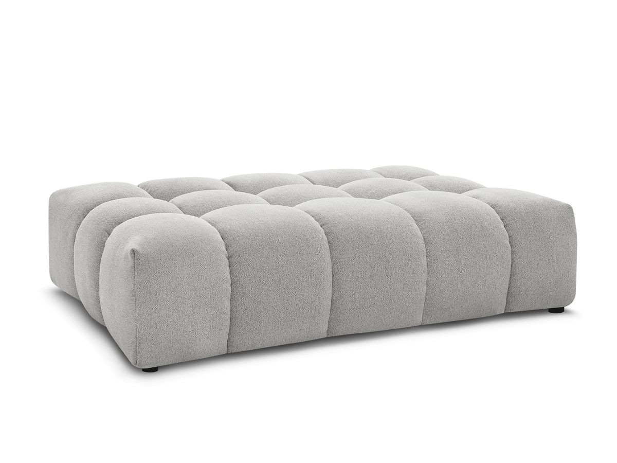Pouf EVEREST tissu chiné