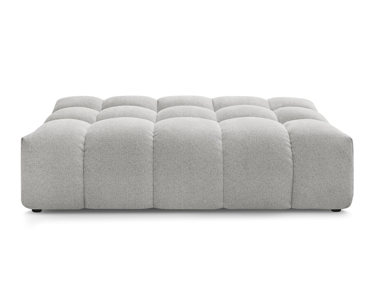 Pouf EVEREST tissu chiné