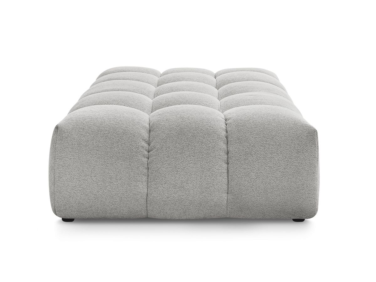 Pouf EVEREST tissu chiné